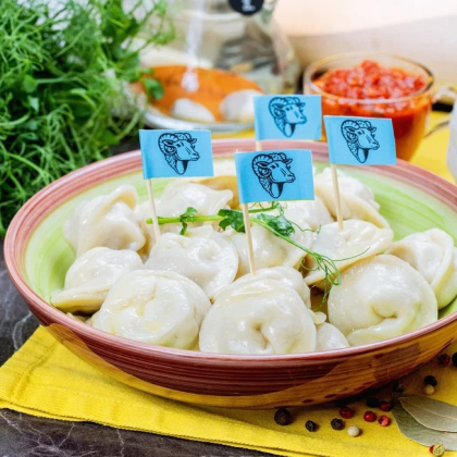 Пельмени «Сибирские» с бараниной