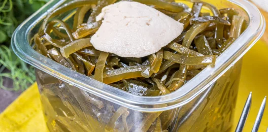Салат с Морской капустой