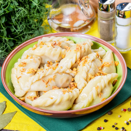 Вареники с капустой