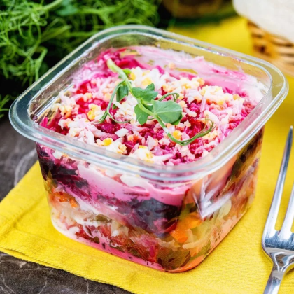 Салат «Сельдь под шубой»