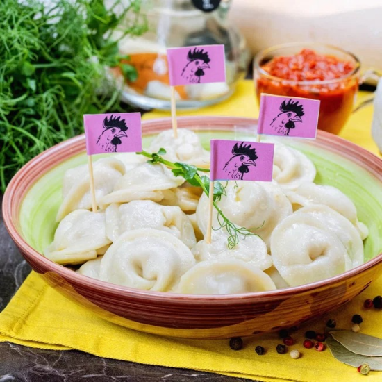 Пельмени с курицей