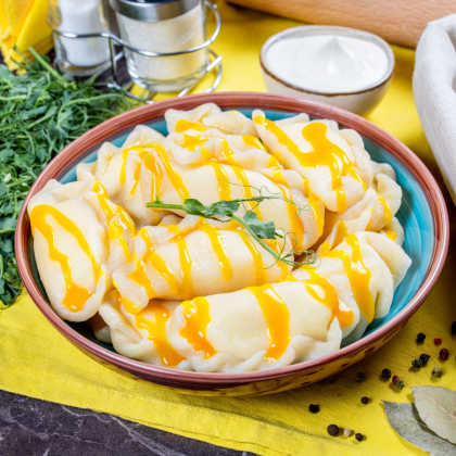 Вареники с творогом