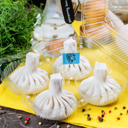 Хинкали с бараниной