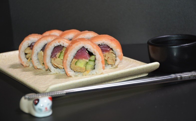 Тунец в лососе