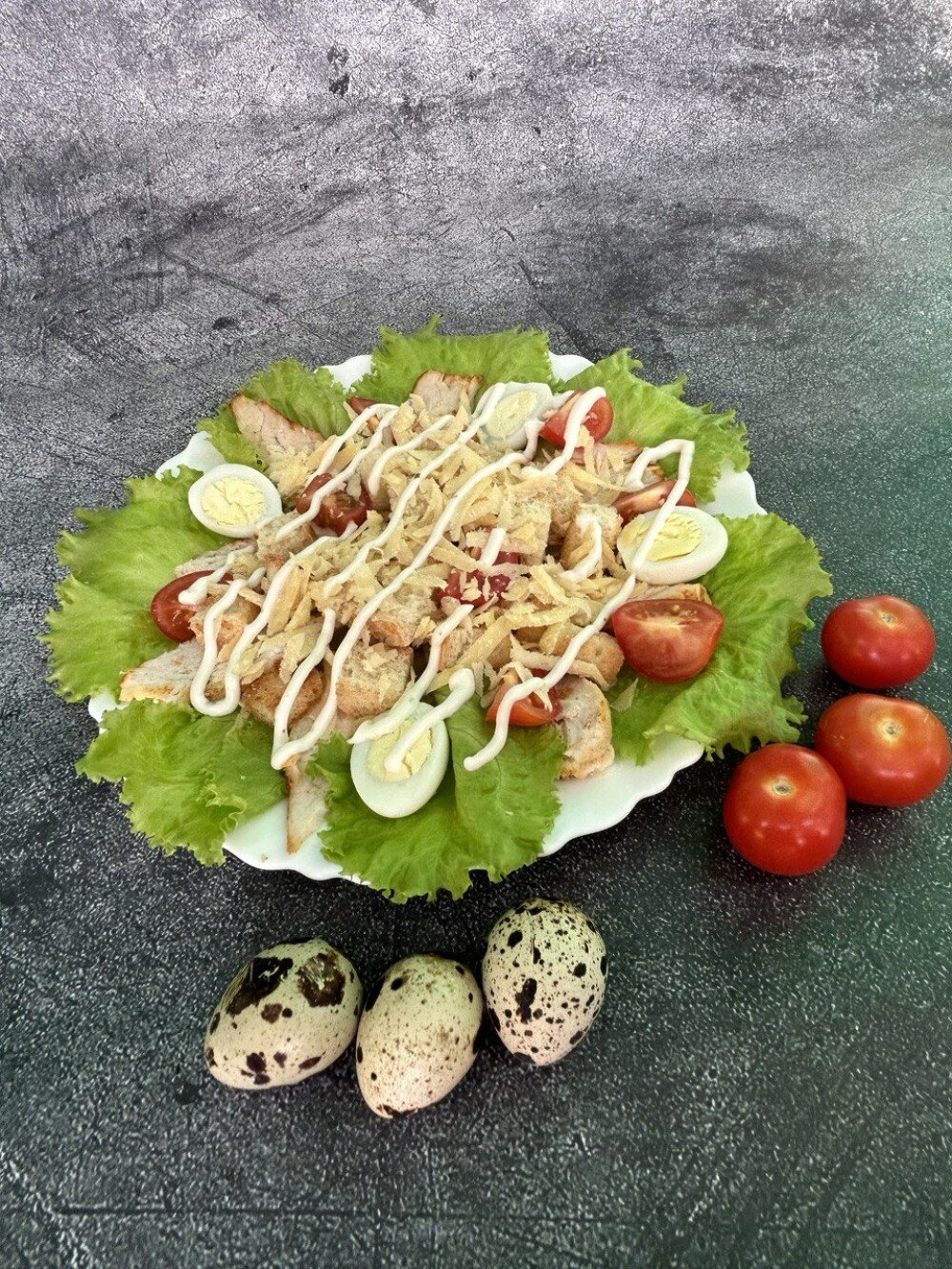 Салат "Цезарь"