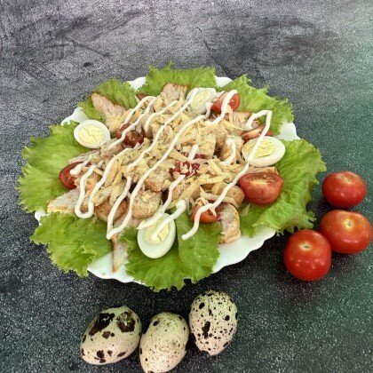 Салат "Цезарь"