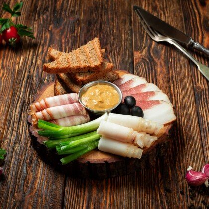 Три вида сала