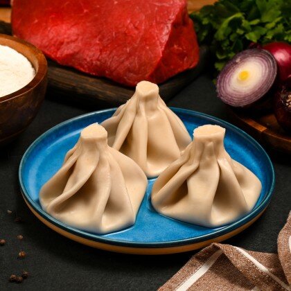 Хинкали с говядин