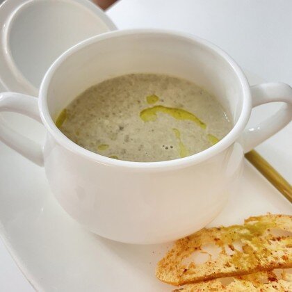 Крем-суп из шампиньонов