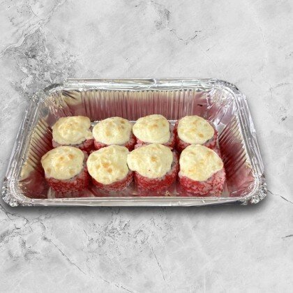 Запеченные роллы «Калифорния» со снежным крабом