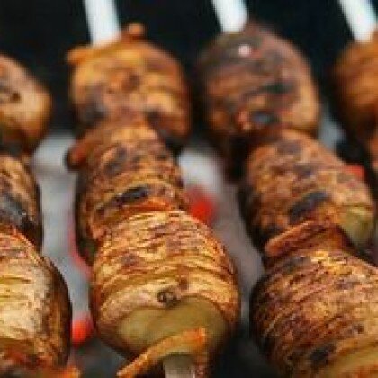 Картофель с салом