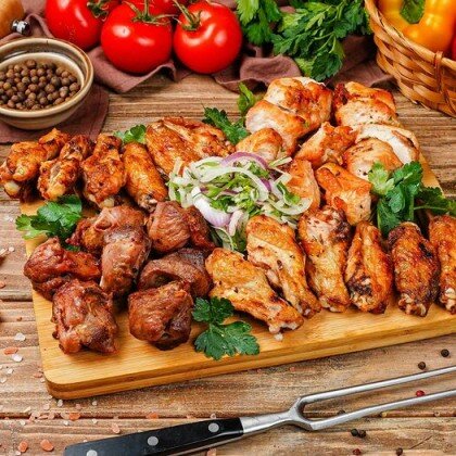 Курица ассорти