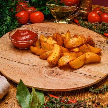 Картофель по-деревенский