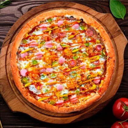 Хот дог пицца