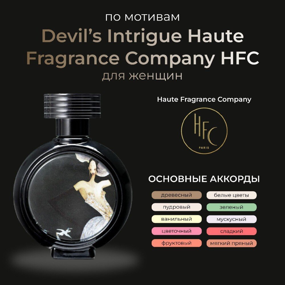 Devil's Intrigue Haute Fragrance Company HFC