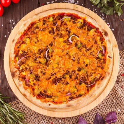 Пицца "Чизбургер"