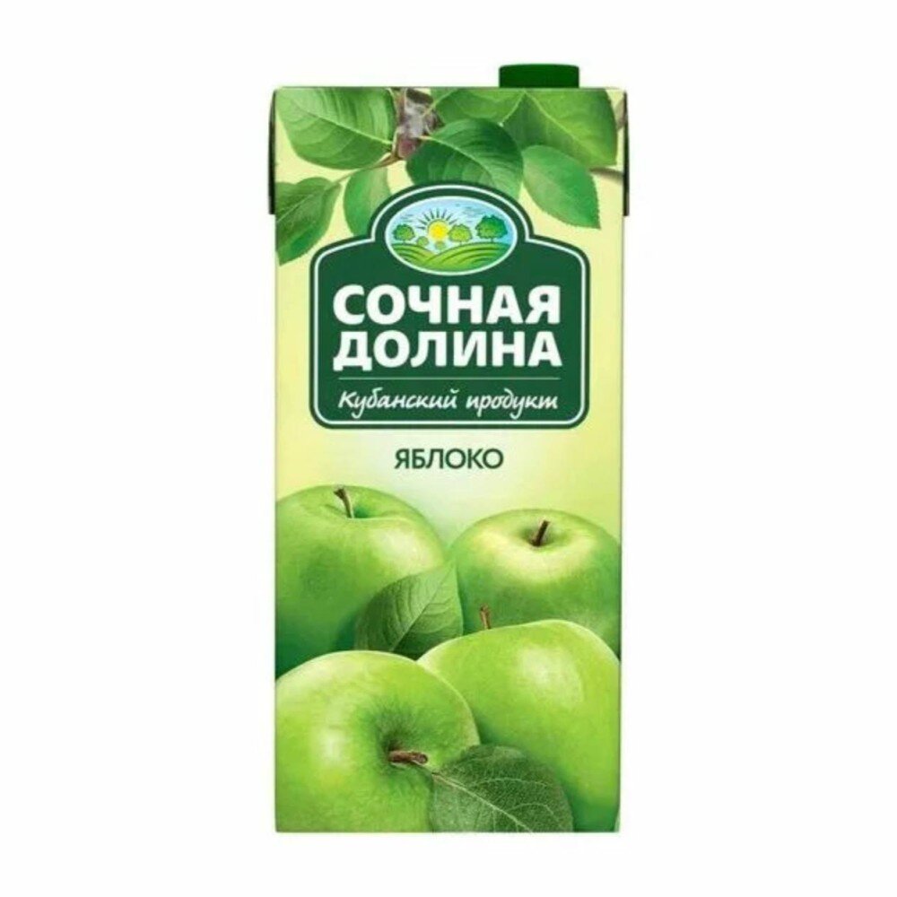 Сочная Долина сок Яблока 1л