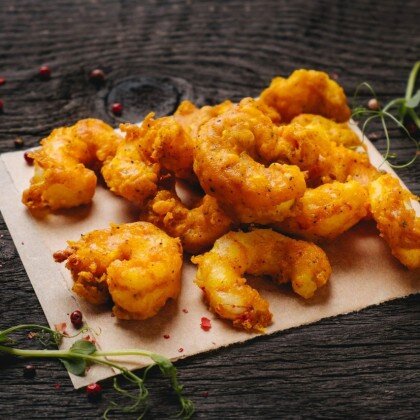 Креветки в панировке