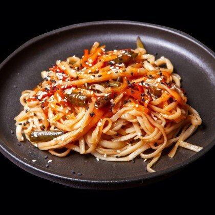 Удон с овощами