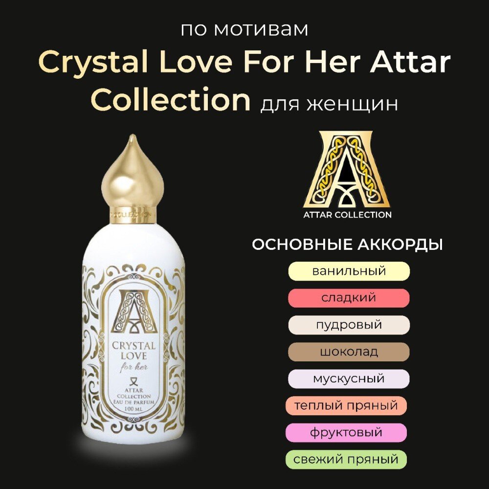 Crystal Love For Her Attar Collection