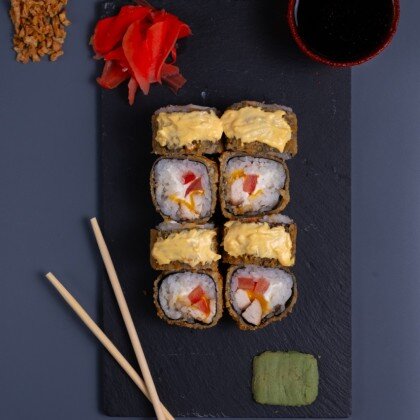 "Сырный" ролл (теплый)