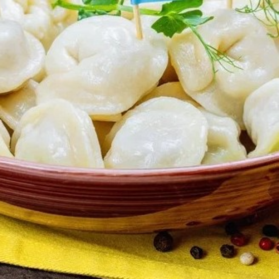 Пельмени с лосятиной