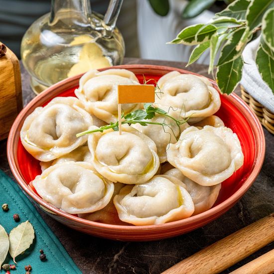 Пельмени с лосятиной