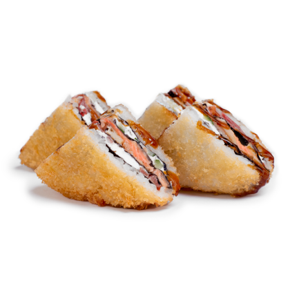 Онигири с лососем