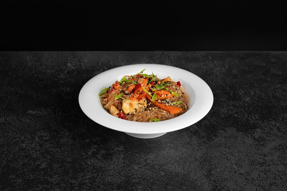 Фунчоза с курицей