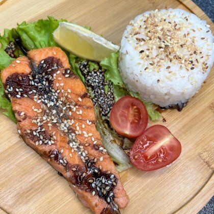 Стейк-бабочка из форели