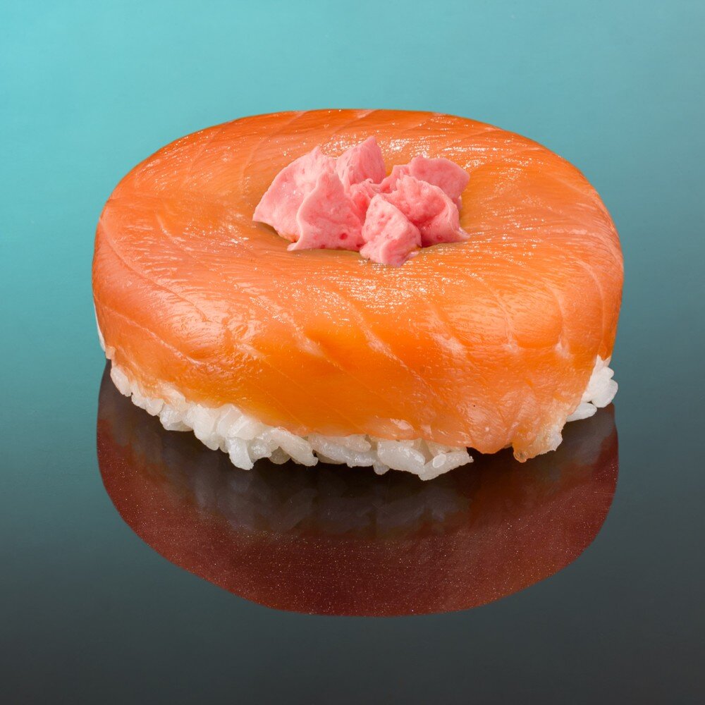 Суши-Пончик с Лососем