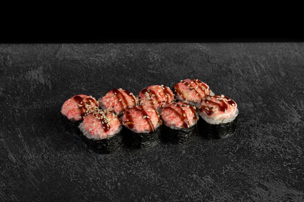 Запеченный с лососем