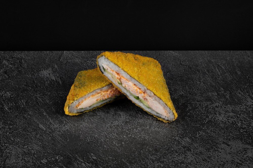 Темпурный сэндвич с креветкой