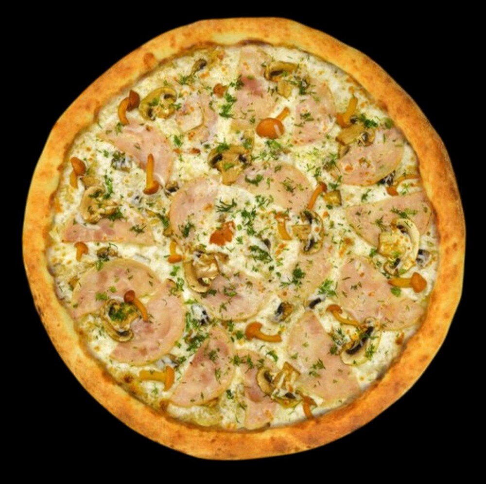 Ветчина и грибы