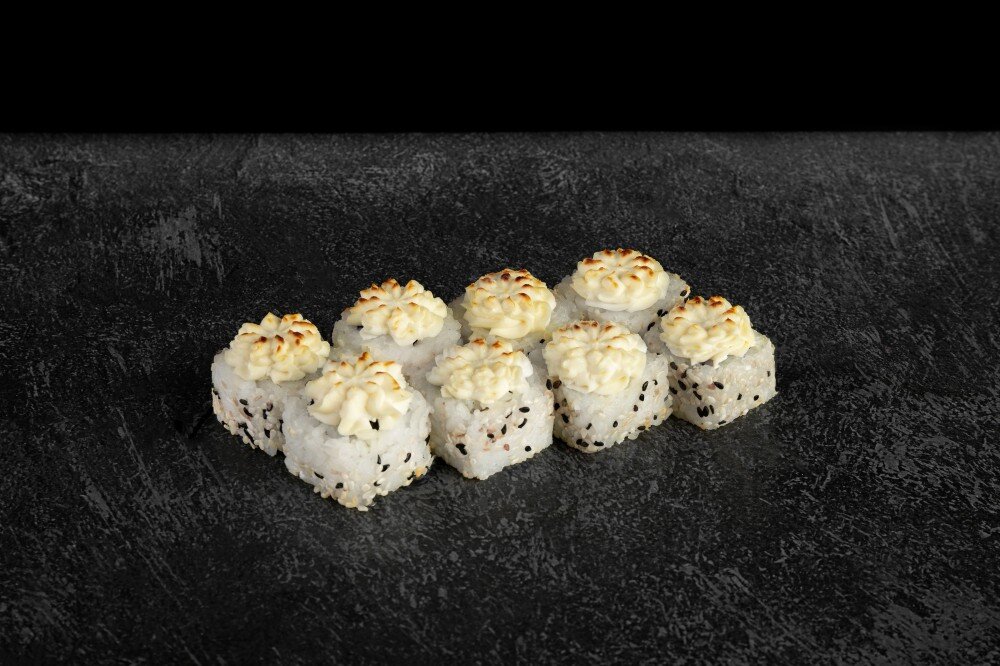 Запеченный с курицей