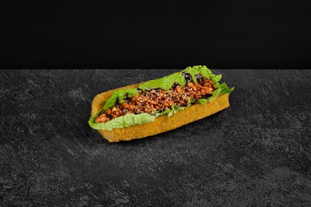 Ролл Дог с лососем