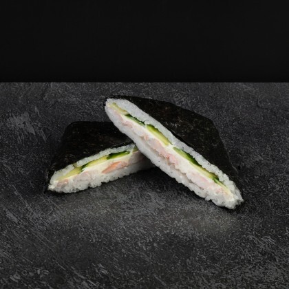 Сэндвич ролл с креветкой