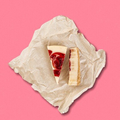 Чизкейк Клубничный