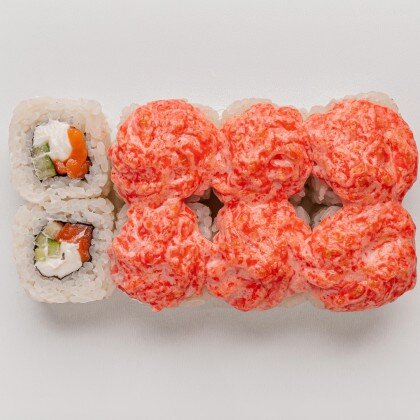 Запечённая Лава с лососем