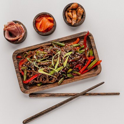 WOk Соба+Овощи+Соус для жарки