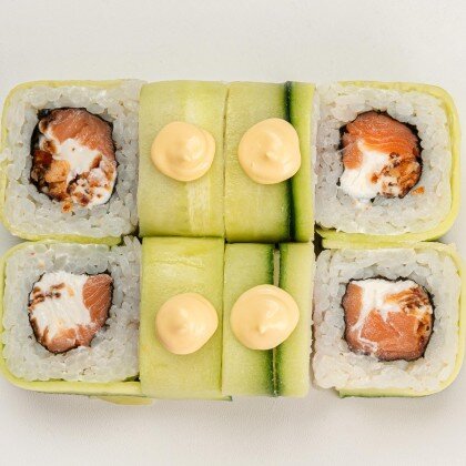 Фрэш с лососем