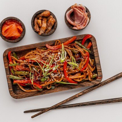 WOK Удон+Овощи+Соус для жарки