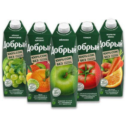 Сок в ассортименте