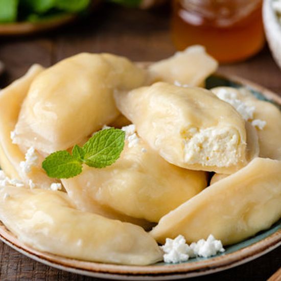 Вареники с творогом