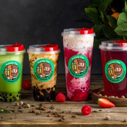 Фруктовый Bubble Tea