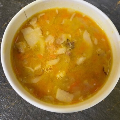 Гороховый суп с копченой грудинкой