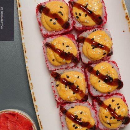 Ролл "Эби фреш" (запеченный)