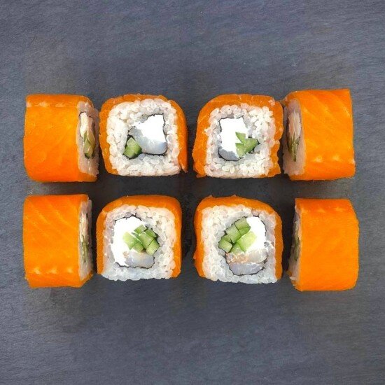 Ролл Филадельфия с креветкой