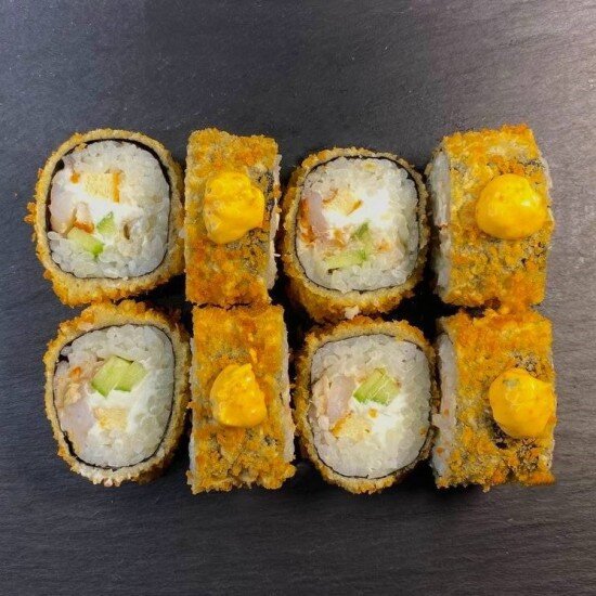 Ролл Креветка угорь темпура