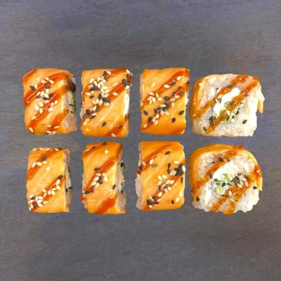 Ролл Запченная Филадельфия